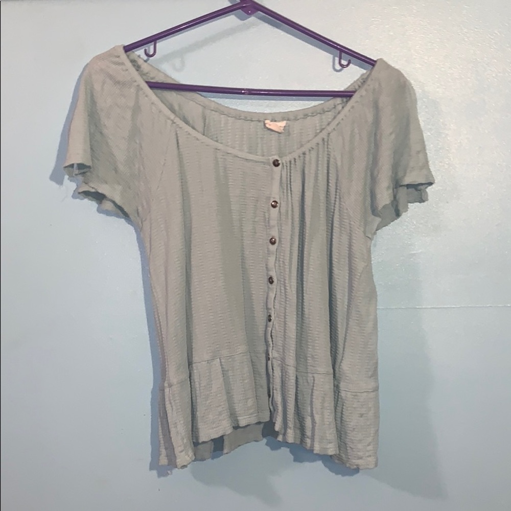 Off the shoulder blouse